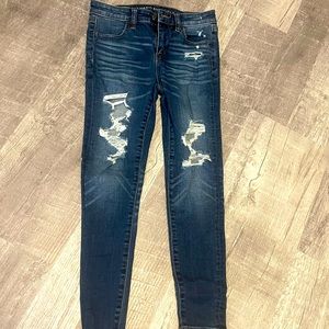 Dark blue American Eagle jeans